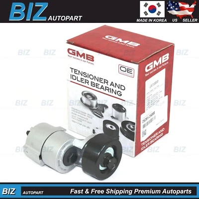 GMB Belt Tensioner for 2006-2015 Hyundai 2006-2015 Kia 2.0L 2.4L 25281-25000 Foto 1 de 4