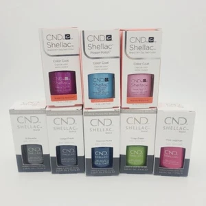 CND Shellac - Choose Your Color - E-L - Top, Base Coat, DURAFORCE, XPRESS5 - Picture 1 of 58
