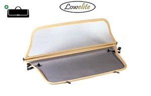 Windschott für Saab 900 Classic (1987-1994) Windabweiser beige + Aufbewahrungstasche - Bild 1 von 8