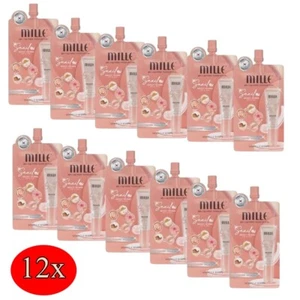 12X MILLE Snail Bright Primer Nourishment Gentle Smooth Size 6 grams - Picture 1 of 7