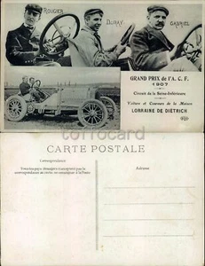 COCHE COCHE FRANCIA-GRAN PREMIO 1907-LORRAINE DE DIETRICH-ROUGIER DURAY-C48-99 - Imagen 1 de 1