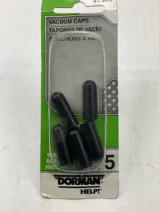 (5) Dorman 47389 Rubber Vacuum Caps 1/8" - Picture 1 of 4