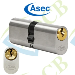 ASEC Vital 6 Pin Oval Double Cylinder Door Lock Mechanism  - Picture 1 of 1
