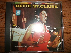 Bette St Claire-At Basin Street East-1989 Seeco/Fresh Sound-Spain! - Imagen 1 de 3