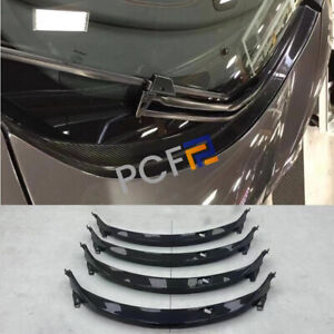 For McLaren MP4-12C 625C 650S Real Carbon Fiber Front windshield sink Trim Cover