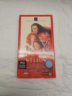 Nice Vintage WILLOW 1988 Original Release VHS Cassette Tape Rare - Image 1 of 3