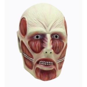 Attack on Titan Colossal Titan Latex Replica Mask Halloween costume