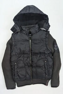 Rebel Wollige gefütterte Jungen Jacke schwarz - Alter 11-12 / 152 cm - Bild 1 von 13