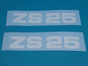 Zündapp ZS 25 Aufkleber Verkleidung Schriftzug Dekor weiß 460-10.126 Typ 460 - Bild 1 von 1