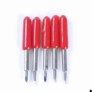 5pcs 45° Roland GCC Cricut Cutting Plotter Vinyl Cutter Knife Blades offset - Picture 1 of 4