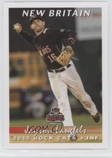 2015 Grandstand New Britain Rock Cats Jayson Langfels