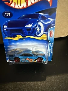 2003 Hot Wheels #158 Pride Rides 5/10 MERCEDES CLK-LM Blue w/Red 5Y Spoke Wheels - Picture 1 of 9