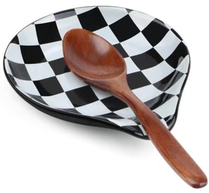 Ceramic Spoon Rest 5 Inch Spoon Holder for Stove Top Kitchen Counter Utensils... - Picture 1 of 7