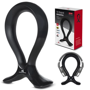 Antenna TV 2 in 1 interna + supporto per cuffie HDTV DVB-T2 DVB-T LTE 100dBμV - Imagen 1 de 6