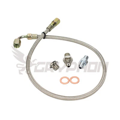 Kit de línea de alimentación de aceite turbo 4AN para Toyota 1JZ 2JZ Precision PTE 6266 6466 6766 7688 Foto 1 de 2