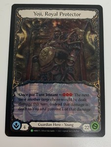 Flesh And Blood Cold Foil Yoji, Royal Protector Promo HERO75 NM