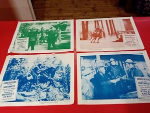 Gunfighters Of The Northwest 1954 Lobby Cards X 4 14 X 11"... - Picture 1 of 5