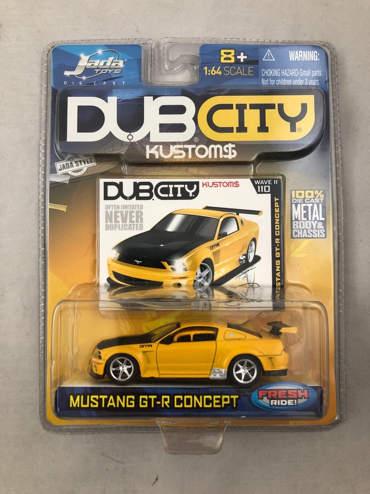 Jada Dub City Customs Mustang GT-R Concept Wave 11 #110 - Image 1 of 1