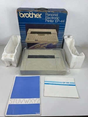 Brother EP-44 Word Processor Personal Electric Printer Typewriter - Image 1 of 4