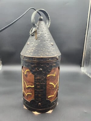 Antigua puerta de linterna de luz Tiki vintage condado Baileys puerto Florian II Italia Foto 1 de 4