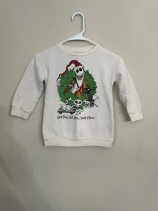 Jack Skellington Kids Sweatshirt Size XS - Picture 1 of 4