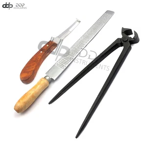 Horse Farrier Hoof Nippers Metal Shear Trimming Horse Cutter Handle Knife VT-168 - Picture 1 of 3