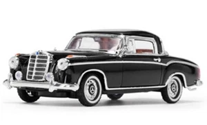 MB Mercedes Benz 220 SE Coupe - nero - velocità 1:43 - Foto 1 di 6