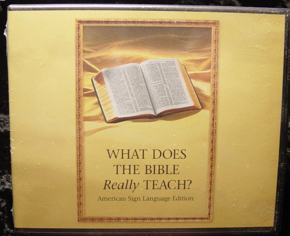 What Does The Bible Really Teach? American Sign Language (sealed) Watch Tower - Image 1 of 1