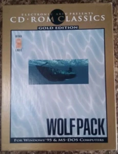 Videojuego clásico Wolfpack vintage en CD-ROM Nova Logic y artes electrónicas en caja - Imagen 1 de 6