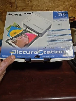 Sony DPP-FP30 Digital Photo Printer Picture Station (DPP-FP30/C) VGC Photo Card  - Image 1 of 4