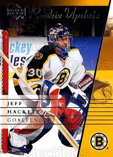 2002-03 Upper Deck Rookie Update #11 Jeff Hackett - Image 1 of 1