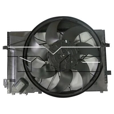 Ventilador condensador radiador para Mercedes Clase C 2001-2007 Foto 1 de 3