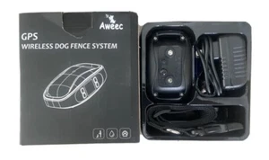Aweec GPS Wireless Dog Fence 1000 Meter GPS Rechargable Pet Containment System - Imagen 1 de 4