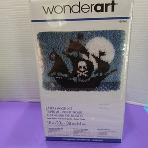 KIT GANCHO DE CIERRE - WONDERART "Barco Pirata" 15"x20" - Imagen 1 de 5