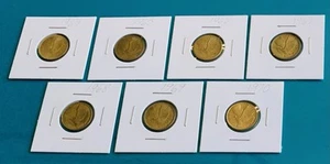 Lote de 2 monedas Chile Centesimos 1964-1970 Cóndor Pájaro Vida Silvestre Animal Mundo Monedas - Imagen 1 de 15