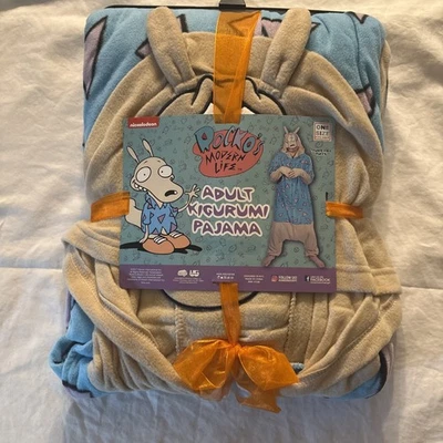Rocko's Modern Life Kigurumi Pajama Costume Adult One Size Cosplay Bodysuit - Image 1 of 4