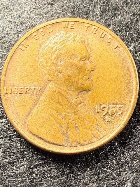 Circulated Lincoln Wheat Penny 1955 US Coin Errors for sale | eBay