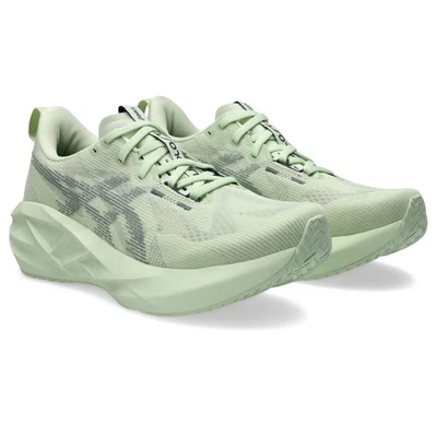 ASICS Women's Novablast 5 Running Shoes, Whisper Green/Monument Blue - Image 1 of 4