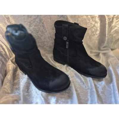 Birkenstock Samia Boot Black Waxed Suede Ankle Boots EU 36 US 5-5.5 - Image 1 of 4
