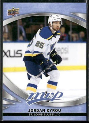 2023-24 Upper Deck MVP #193 Jordan Kyrou St. Louis Blues Hockey Card - Image 1 of 2