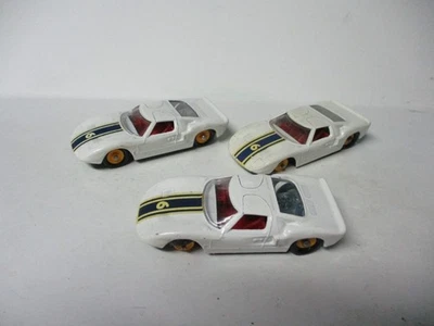 Matchbox Lesney ruedas regulares 3X #41 Ford GT- C9 estado, ¡comprueba si hay neumáticos! Foto 1 de 3