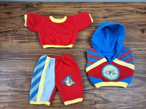 Lote de 3 piezas de repuesto de ropa de colección Cabbage Patch Kid Designer Line Boy Hip Hop - Imagen 1 de 9
