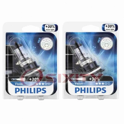 2 bombillas de faros de haz alto bajo Philips para Porsche 911 928 1987-1995 ox Foto 1 de 4