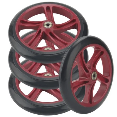 SEUNMUK Paquete de 4 Ruedas de Repuesto para Scooter de 8 Pulgadas, Adulto Adolescente Kick Scooter Rueda... Foto 1 de 4