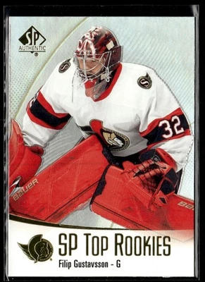 2021-22 SP Authentic Top Rookies Filip Gustavsson #TR-21 - Image 1 of 2