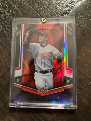Grady Sizemore 2007 Upper Deck Spectrum Red /99 #70 Cleveland Indians All-Star - Image 1 of 3