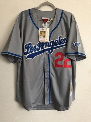 MAJESTIC Clayton Kershaw 2006 Los Angeles Dodgers Throwback Jersey gray men's size