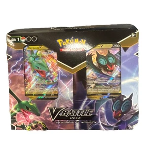 2021 Pokémon TCG: V Battle Deck Rayquaza VS. Noivern Sealed - Bild 1 von 3