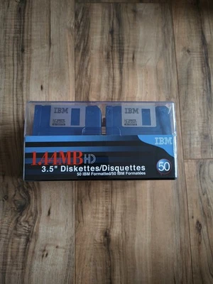 Juego de 50 Disquetes IBM 1.44mb 3.5" - Nuevos Precintados Foto 1 de 2