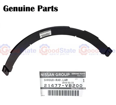 GENUINE Nissan Patrol GU Y61 TD42 TD42T 4.2L Diesel Lower Fan Shroud Brow - Image 1 of 2
